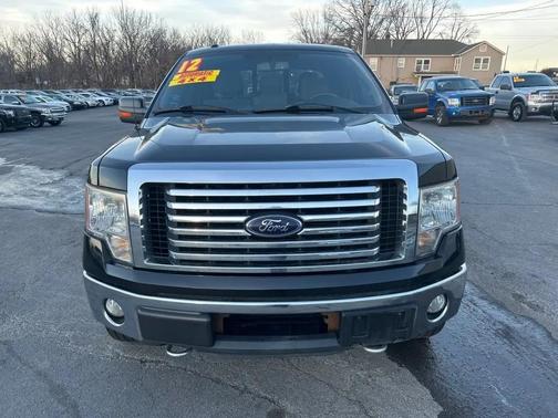 BLACK 2012 Ford F-150 XLT
