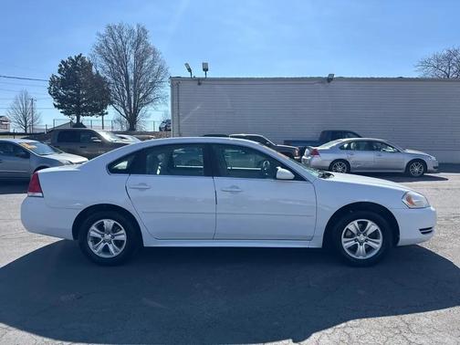 WHITE 2012 Chevrolet Impala LS