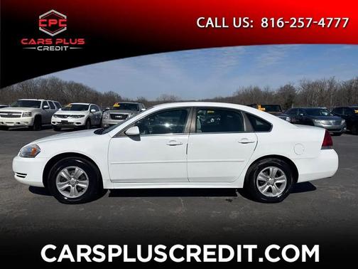 WHITE 2012 Chevrolet Impala LS