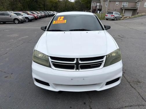 WHITE 2012 Dodge Avenger Base
