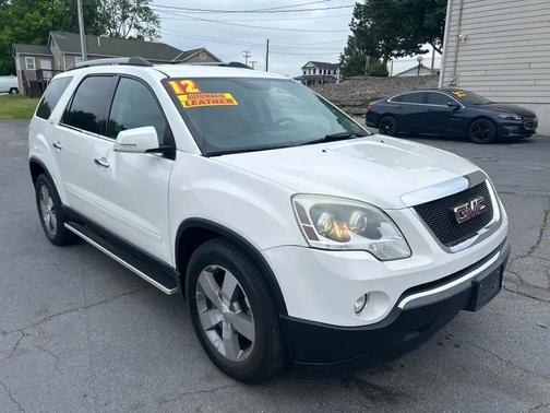 WHITE 2012 GMC Acadia SLT-1