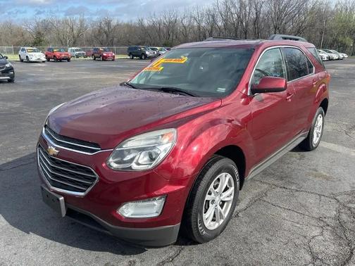 RED 2017 Chevrolet Equinox 1LT