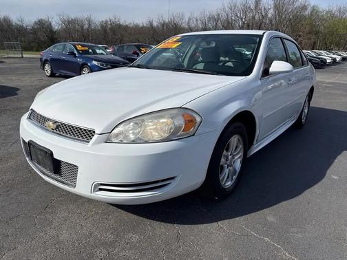 WHITE 2013 Chevrolet Impala LS