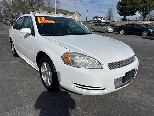 WHITE 2013 Chevrolet Impala LS