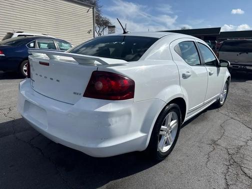 WHITE 2013 Dodge Avenger SXT