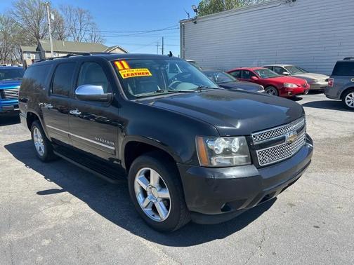 BLACK 2011 Chevrolet Suburban 1500 LTZ