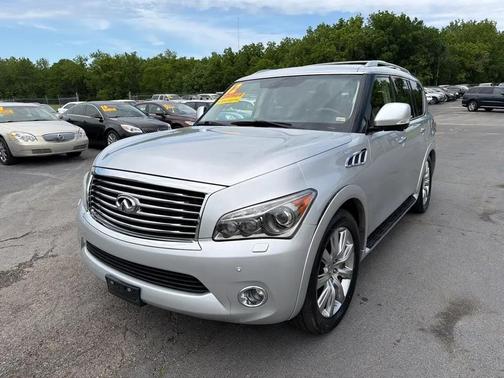 SILVER 2012 INFINITI QX56 Base