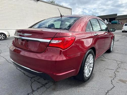 RED 2012 Chrysler 200 Limited