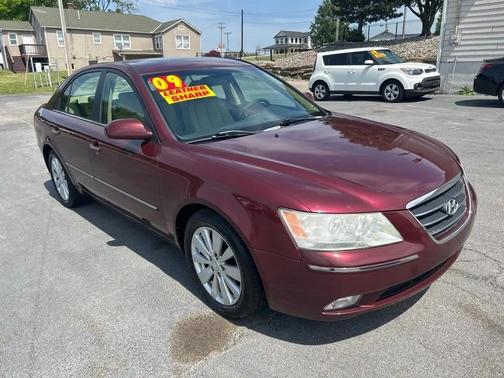 RED 2009 Hyundai SONATA Limited