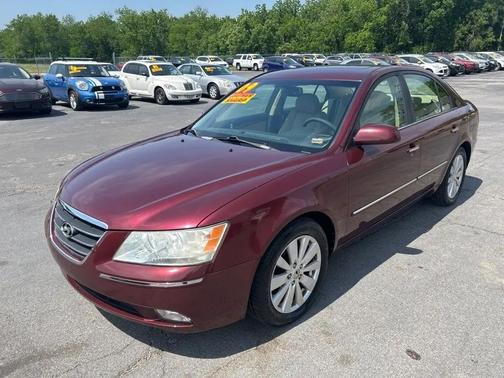 RED 2009 Hyundai SONATA Limited