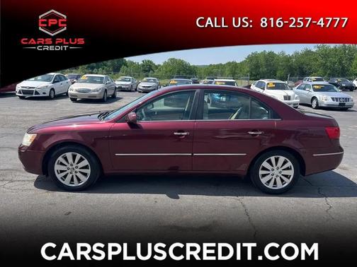 RED 2009 Hyundai SONATA Limited