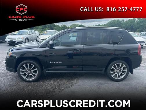 BLACK 2014 Jeep Compass Limited