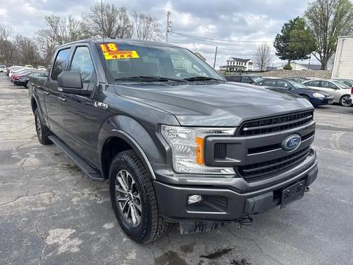 GRAY 2018 Ford F-150 XLT