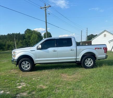 Grey 2016 Ford F-150 Lariat