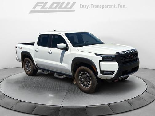 Glacier White 2026 Nissan Frontier PRO-4X