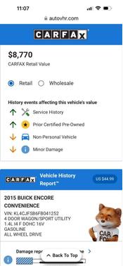 2015 Buick Encore Convenience
