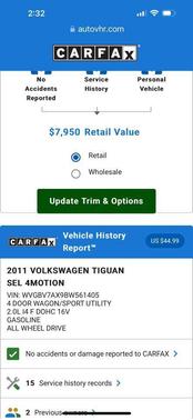 2011 Volkswagen Tiguan S