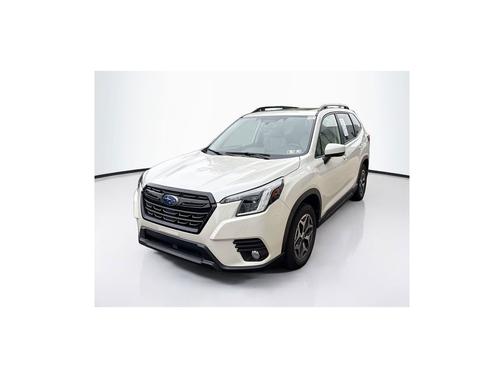 Crystal White Pearl 2023 Subaru Forester Premium
