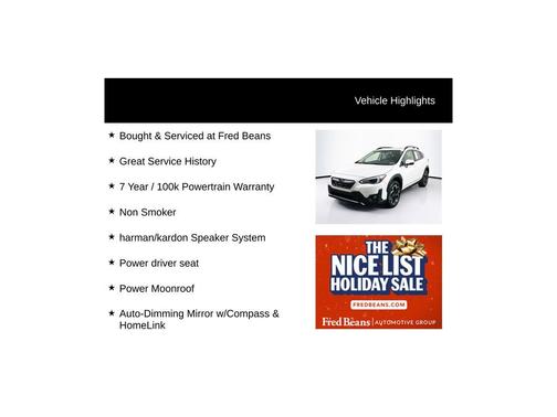 2023 Subaru Crosstrek Limited