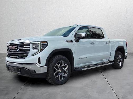 Glacier White 2026 GMC Sierra 1500 SLT