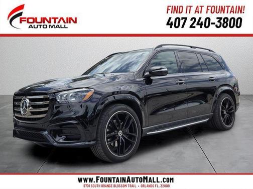 Black 2024 Mercedes-Benz GLS 580 Base 4MATIC