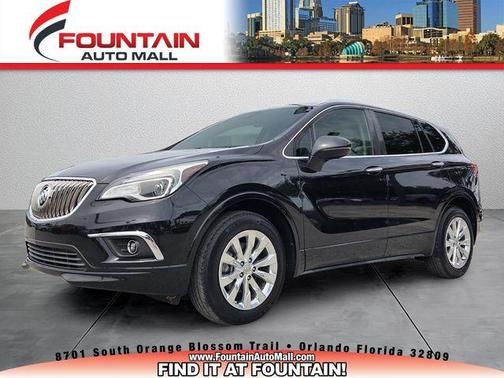 Ebony Twilight Metallic 2017 Buick Envision Essence
