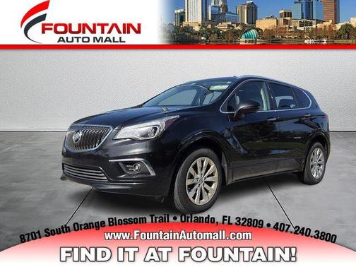 Ebony Twilight Metallic 2017 Buick Envision Essence