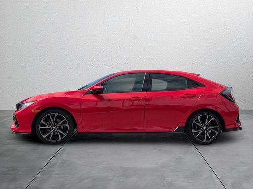 Red 2019 Honda Civic Sport