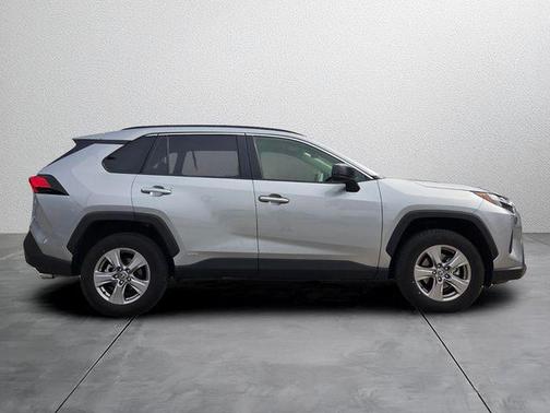Silver Sky Metallic 2025 Toyota RAV4 Hybrid LE