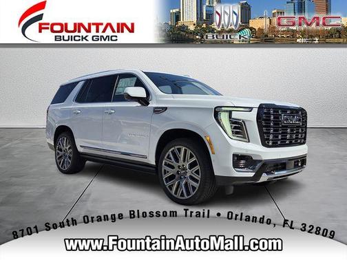 Glacier White 2026 GMC Yukon Denali Ultimate