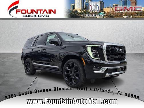 Onyx Black 2026 GMC Yukon Denali