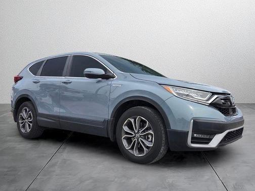 Gray 2022 Honda CR-V Hybrid EX-L