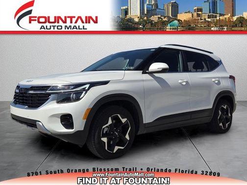 Snow White Pearl 2025 Kia Seltos EX