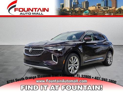 Rich Garnet Metallic 2023 Buick Envision Avenir