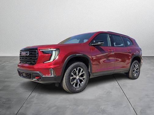 Volcanic Red 2026 GMC Acadia AT4