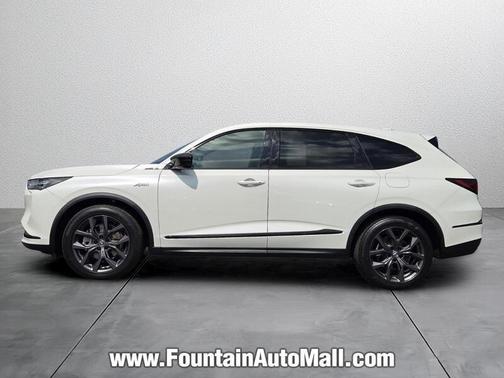 White 2024 Acura MDX A-Spec