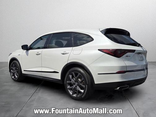 White 2024 Acura MDX A-Spec