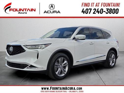 White 2024 Acura MDX Base