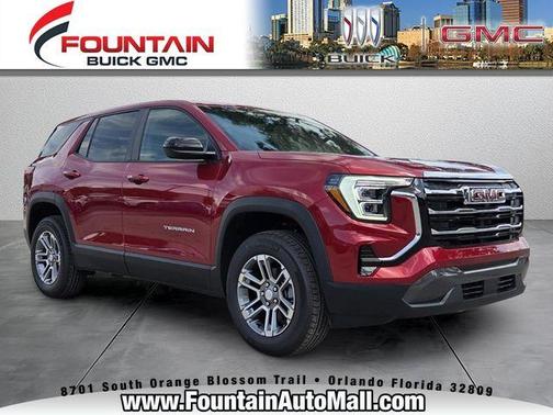 Volcanic Red 2026 GMC Terrain Elevation