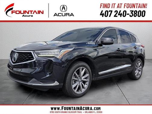 Purple 2022 Acura RDX Technology Package