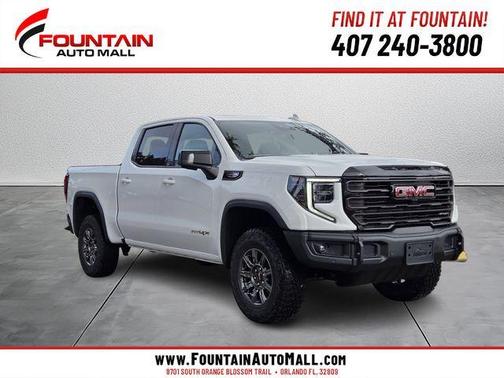 Summit White 2026 GMC Sierra 1500 AT4X