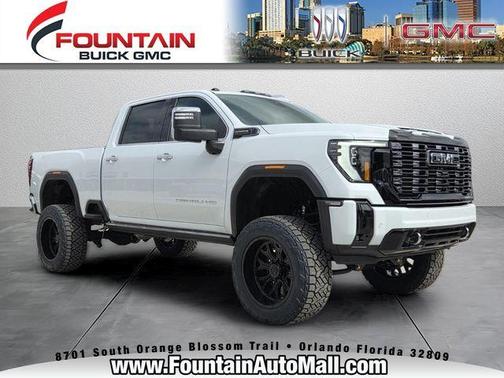 Glacier White 2026 GMC Sierra 3500 Denali Ultimate