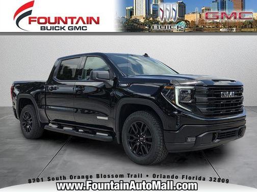 Onyx Black 2026 GMC Sierra 1500 Elevation