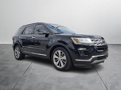 Shadow Black 2018 Ford Explorer Limited