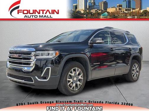 Ebony Twilight Metallic 2023 GMC Acadia SLT