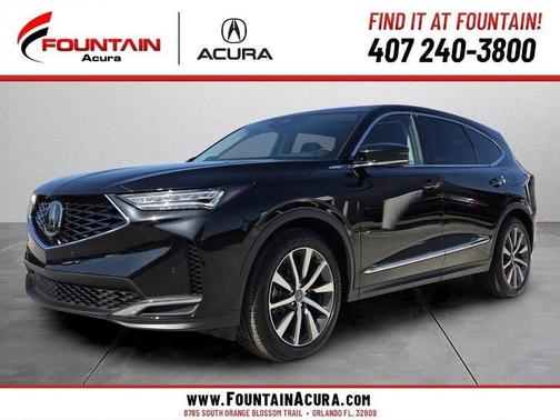 Black 2026 Acura MDX Technology Package