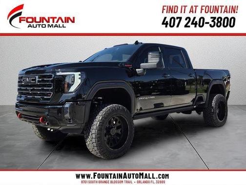 Black 2024 GMC Sierra 2500 AT4