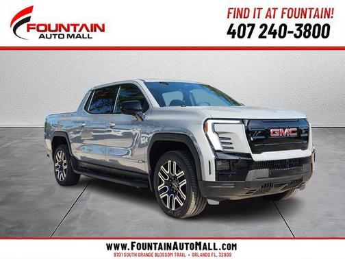 Gray 2026 GMC Sierra EV Elevation