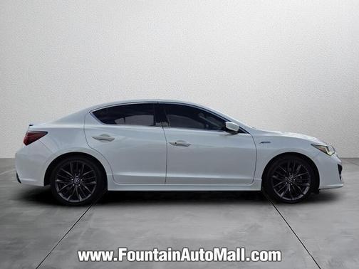 White 2022 Acura ILX Premium & A-SPEC Packages