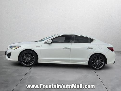 White 2022 Acura ILX Premium & A-SPEC Packages